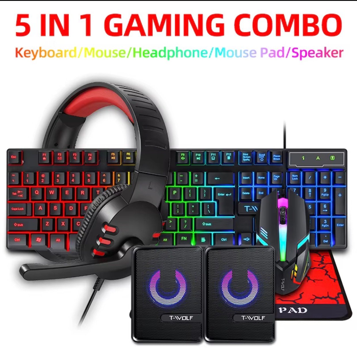 5 in 1 Gaming set