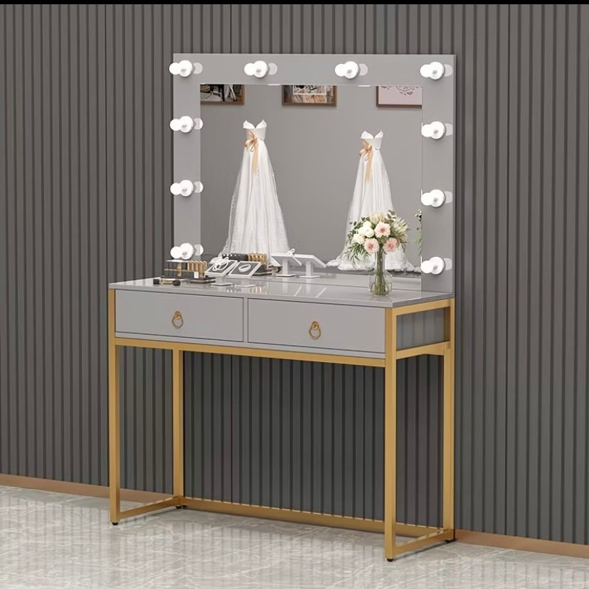 Professional studio make up vanity with lights