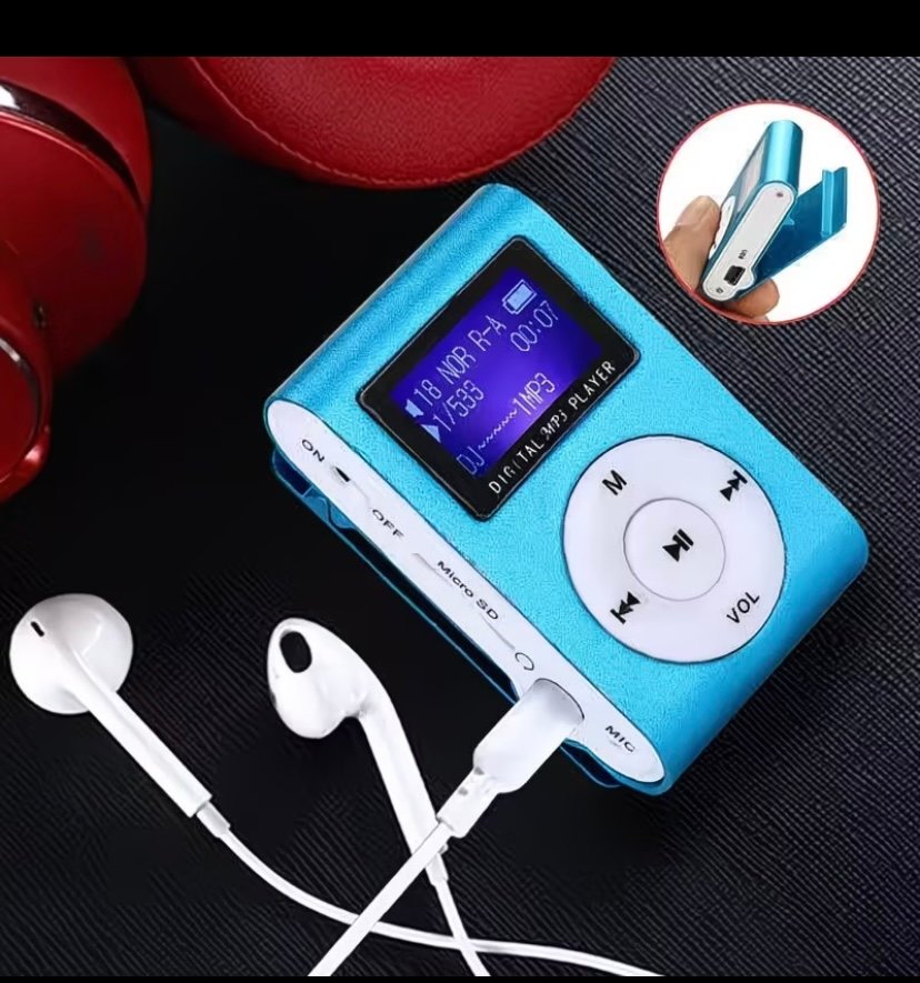 Mini portable MP3 player with screen
