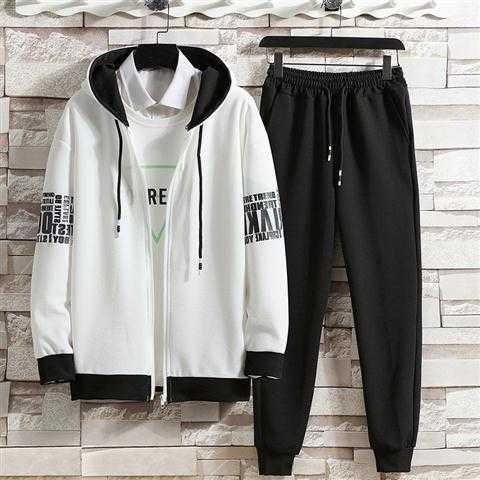 Men's 2-Piece Tracksuit Set - Zip Hoodie & Jogger Pants Sweatsuit