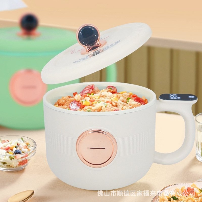 Mini Multi-Cooker & Rice Cooker - 2L Nonstick, UK Plug
