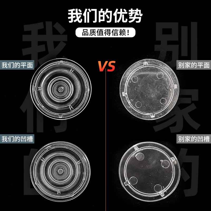 Universal Airbag Phone Grip Stand - Transparent Expanding Holder