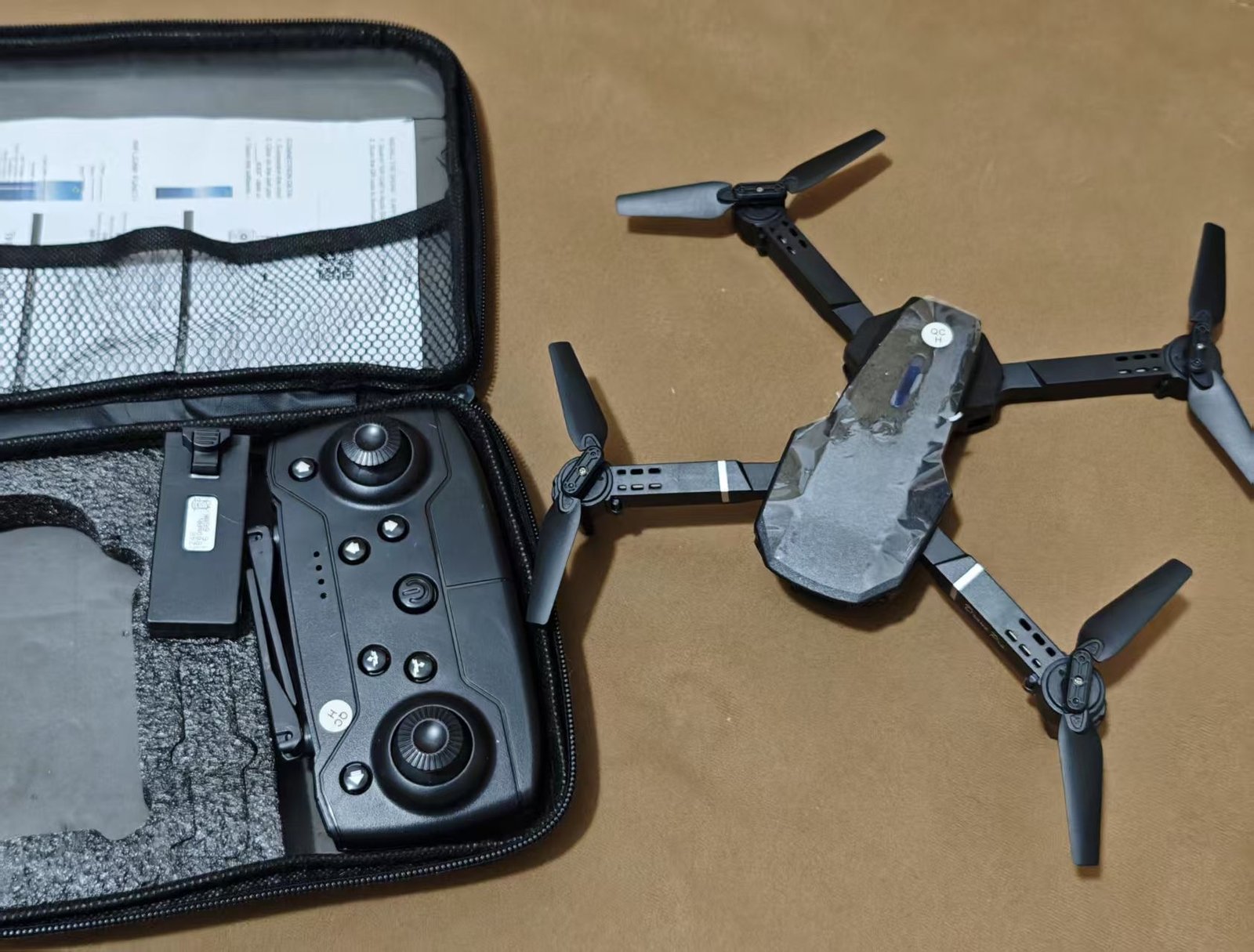 E88 Pro Drone with Dual 4K Camera - Foldable RC Quadcopter