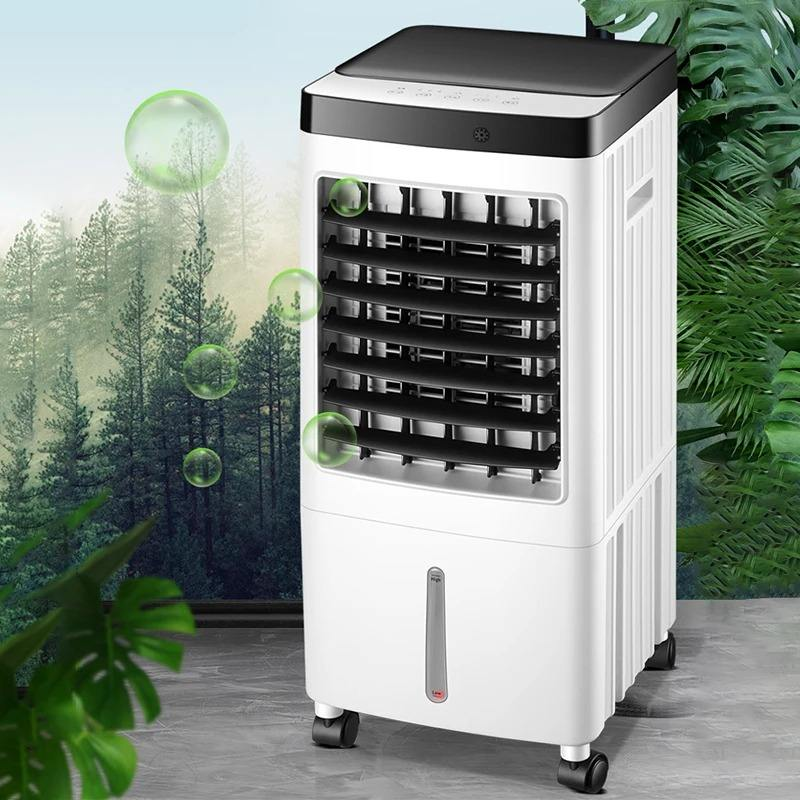 Mobile Evaporative Air Cooler - 12L Tank, 3-Speed Fan with Remote & Timer