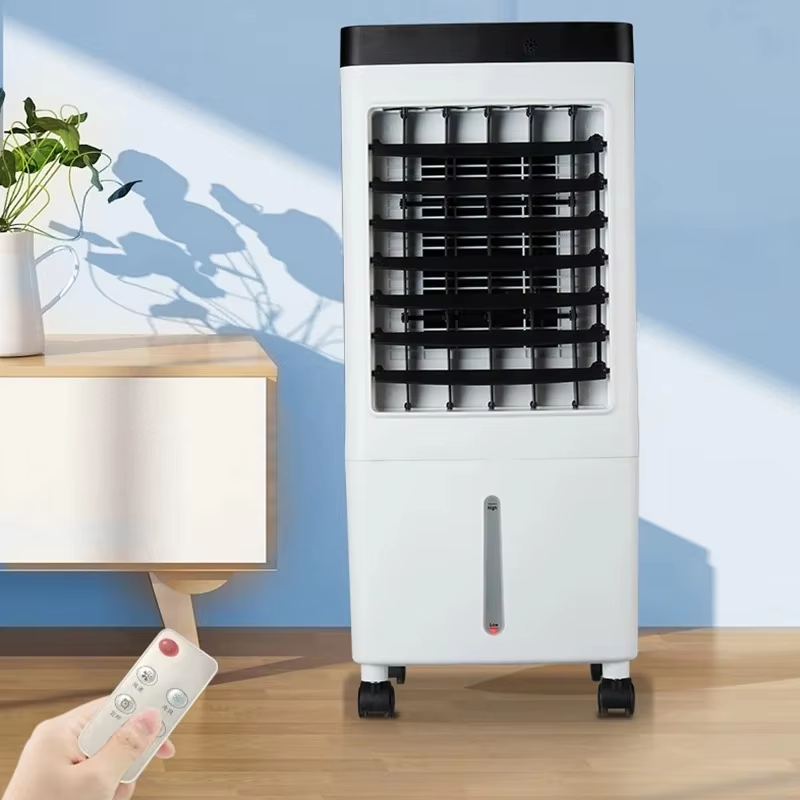 Mobile Evaporative Air Cooler - 12L Tank, 3-Speed Fan with Remote & Timer