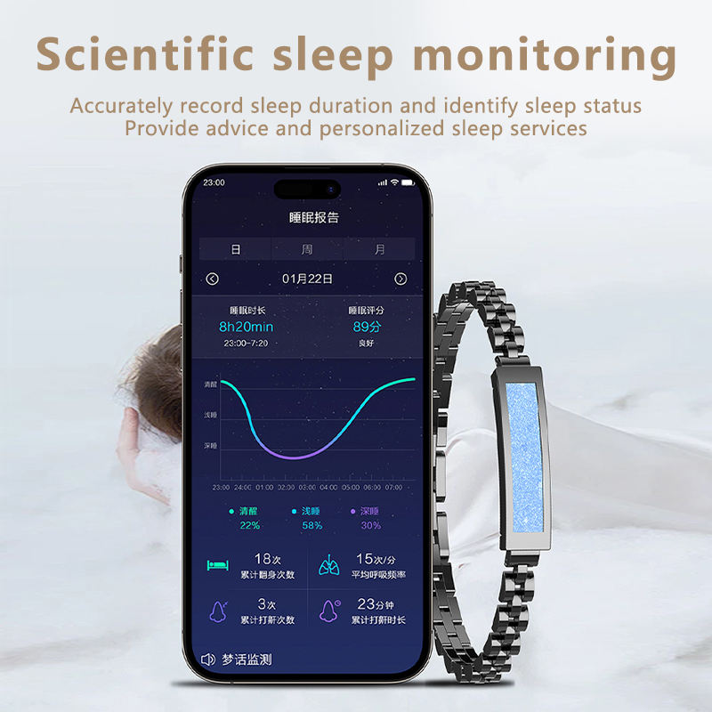 S2 Ladies Luxury Smart Bracelet - Alloy Fitness Tracker Jewellery