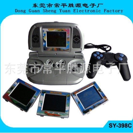 3-in-1 Retro Video Game Console with Dual Controllers - Plug & Play TV Gaming