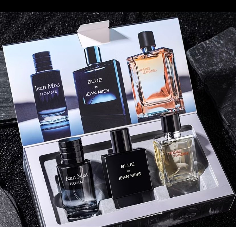 3 pieces men perfume set