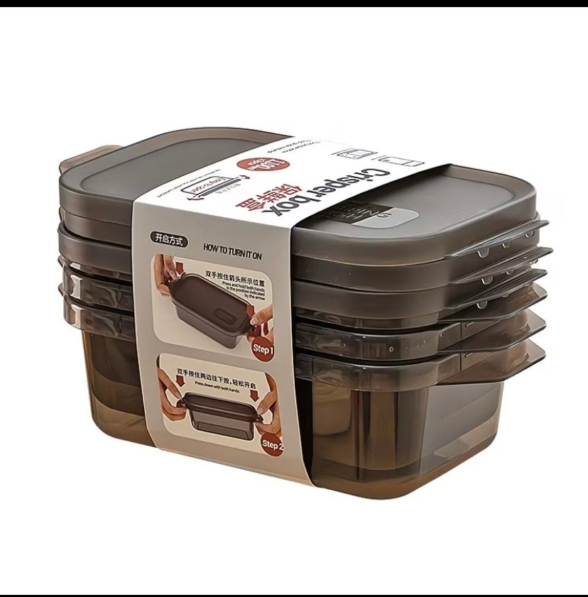 Black storage bowl 1800ml